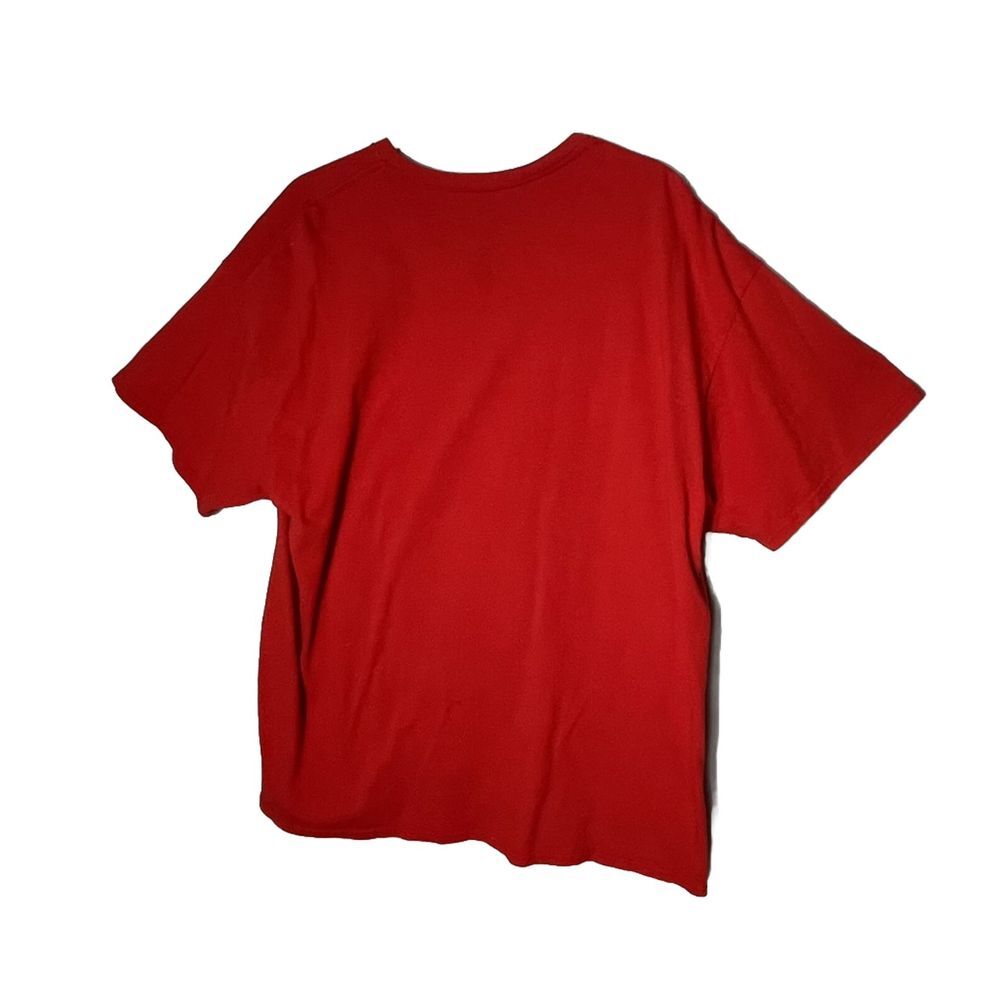 Walt Disney MICKEY MOUSE IN SANTA HAT CHRISTMAS‎ T-Shirt XXL Red - Picture 6 of 6